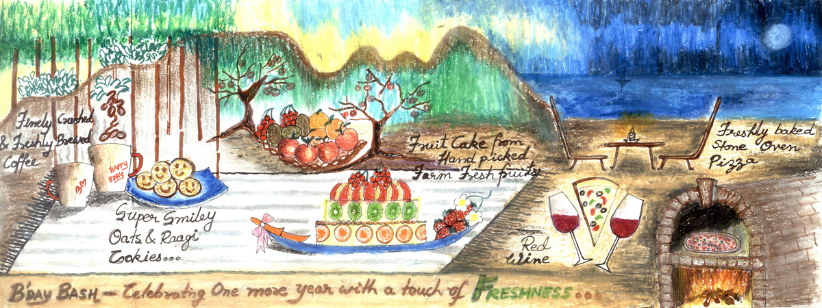 Birthday bash - Celebrate with a touch of FRESHNESS by Trupti Sanghani Talmale