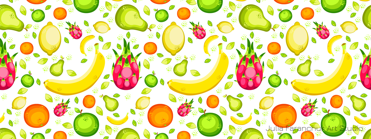 Fruit Party. The best dessert for vegetarians! by Julia Faranchuk