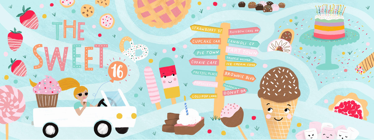 The Sweet Sixteen by Neely Daggett