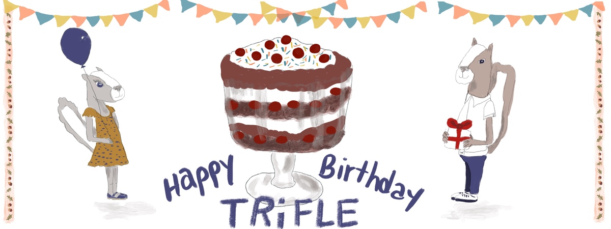 Birthday trifle by Christine Benda