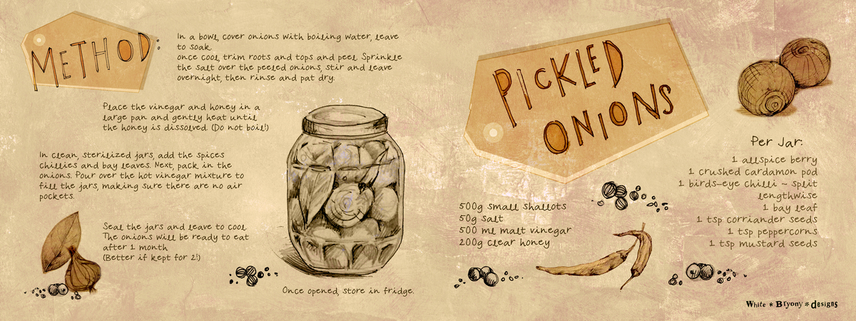 Pickled Onions by Bryony Halsted