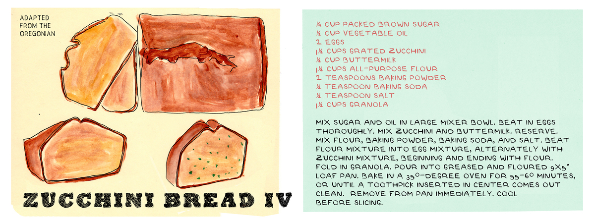 Zucchini Bread IV by Kimberly Hall