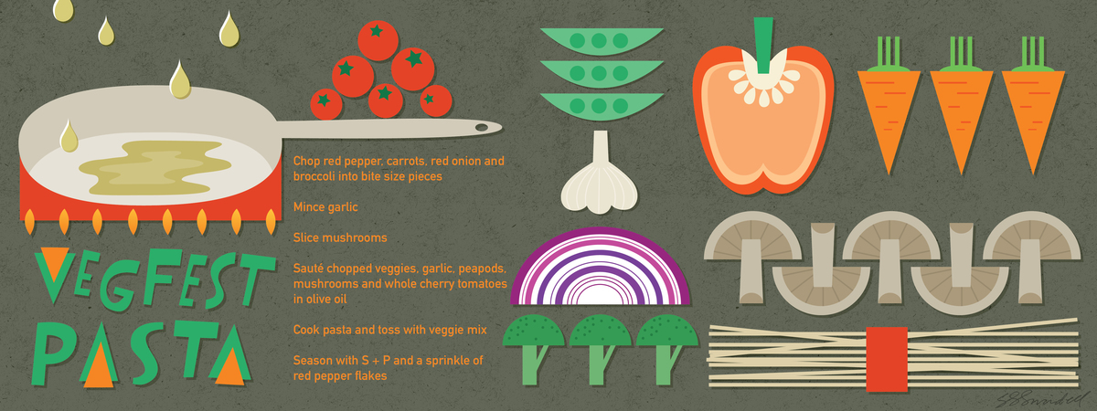 Vegfest Pasta by Salli S. Swindell
