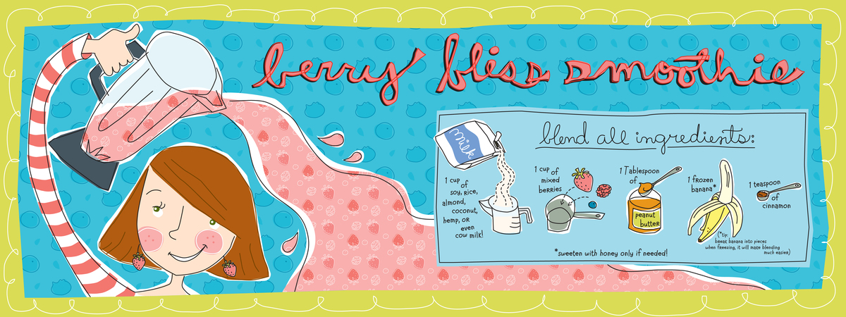 Berry Bliss Smoothie by Tracy Mattocks