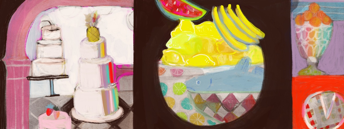 Food Geometry by Colleen Harrington by Colleen Harrington