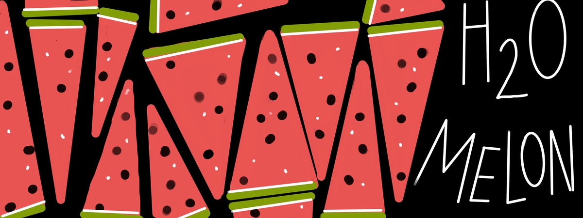 h2o/ watermelon by Jane Pakis