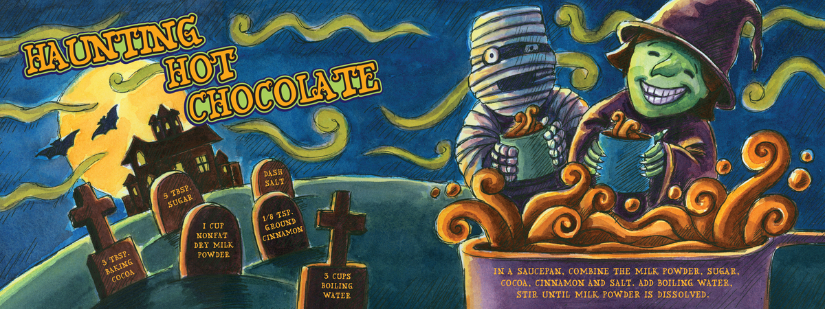 Haunting Hot Chocolate by Jasmine Wall