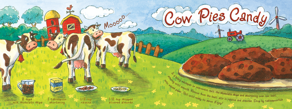 Cow Pies Candy by Jasmine Wall