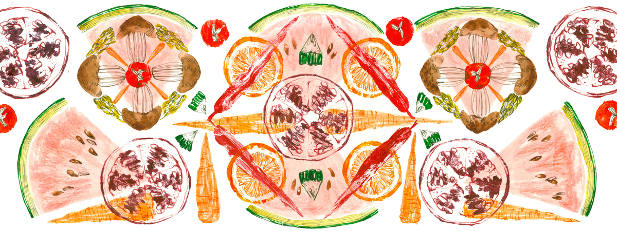 Food Geometry by Sharon Farrow