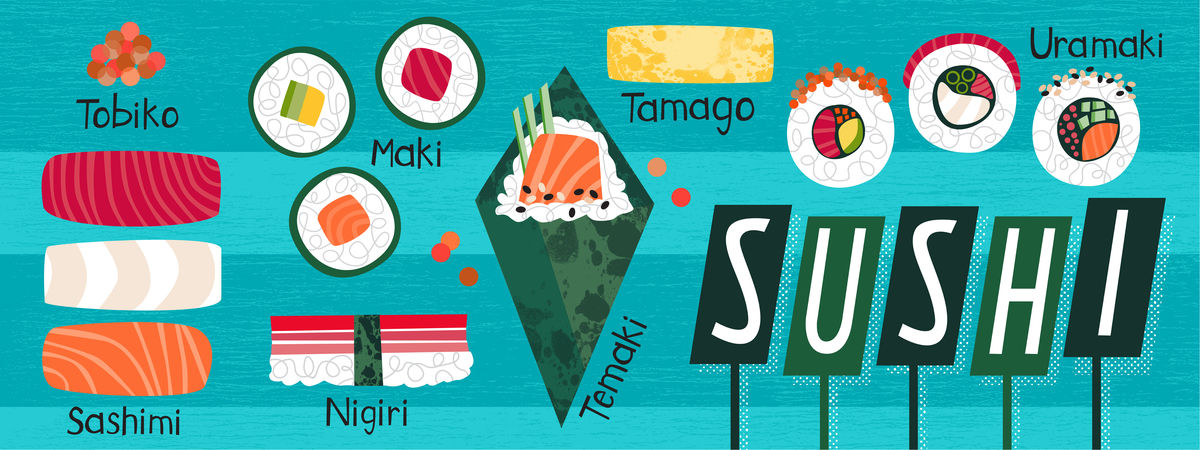 Sushi Night by Lisa Kubenez