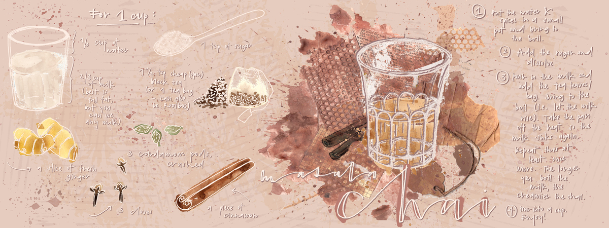 Masala Chai Recipe by Caroline Christen