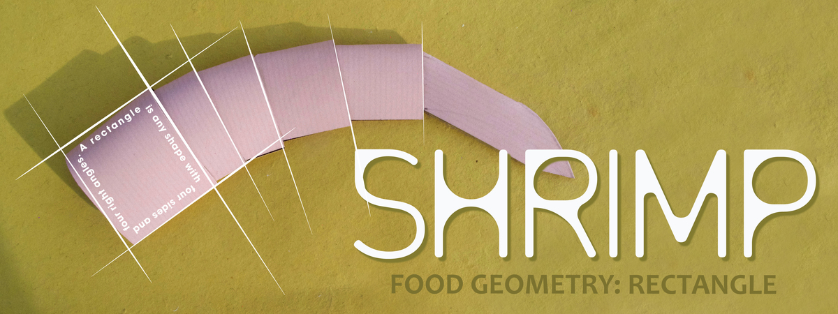 FOOD GEOMETRY: SHRIMP by Joanne Frances DeWald