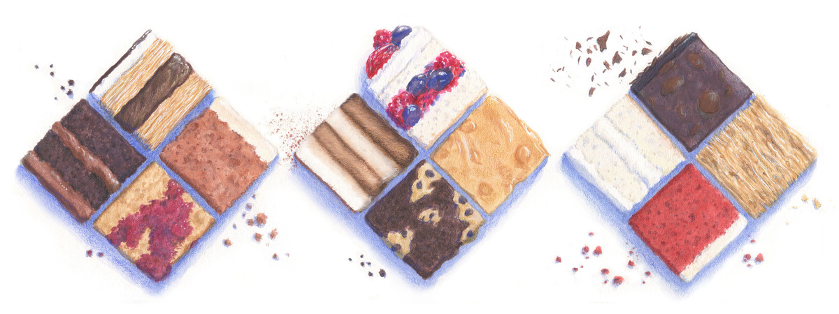Delicious Dessert Diamonds! by Rachel Alana