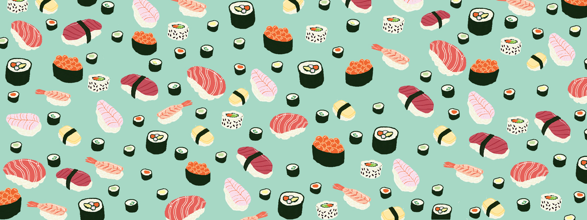 Sushi is Geometry by Elisa Caroli