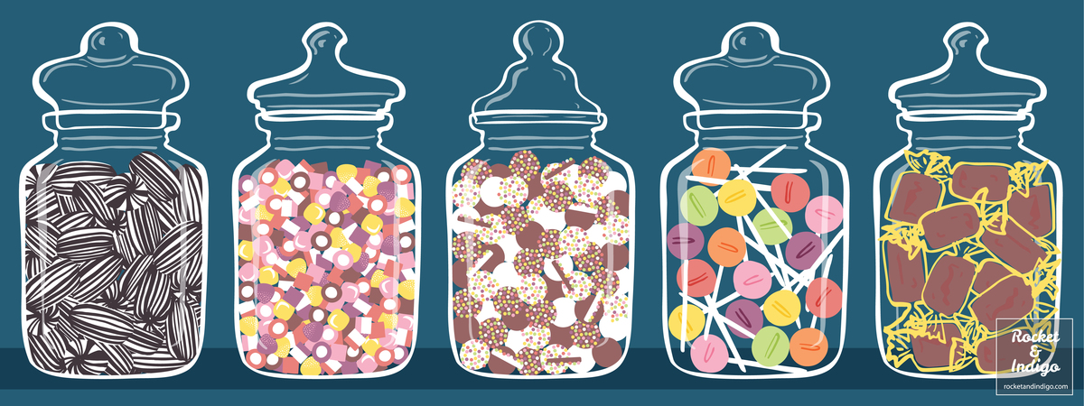 Sweet Shop by Sue Gibbins