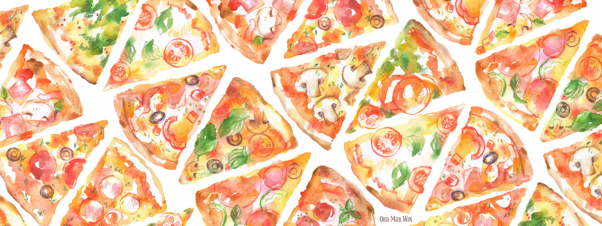 Pizza Pieces Puzzle by Ohn Mar Win