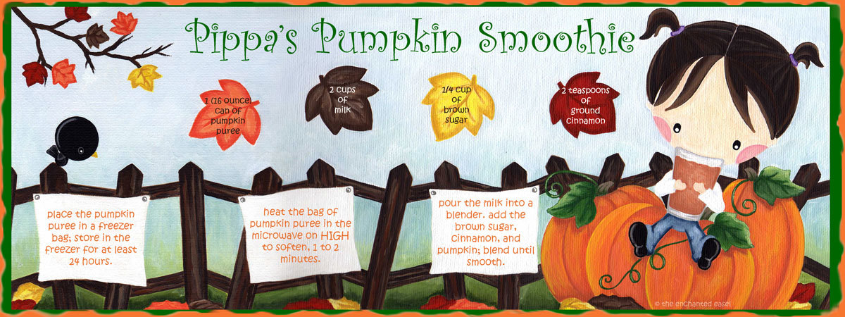 Pippa's Pumpkin Smoothie by Nicole Esposito