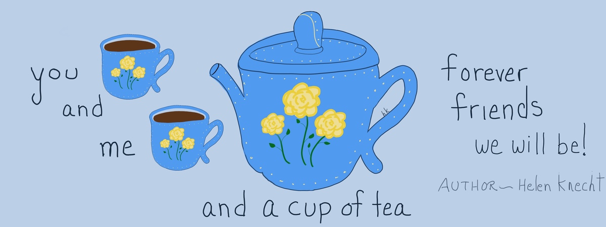 You and Me and a Cup of Tea by hkOriginals