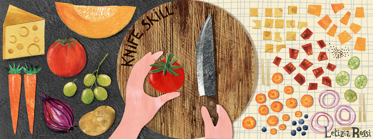 Lesson 1: knife Skill by Letizia Rossi