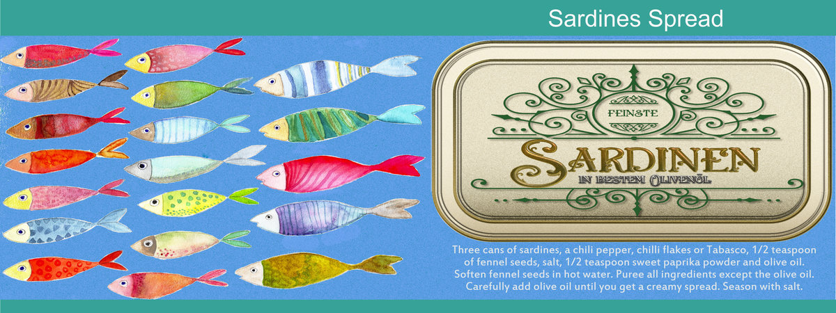 Sardines Spread by Jackie Heiss