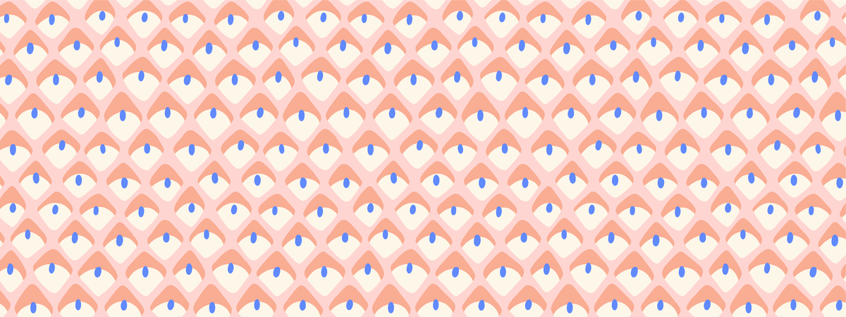 Pink Pineapple Geo by Pippa Shaw