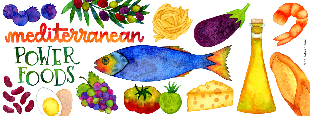 Mediterranean Power Foods by Randi Zafman