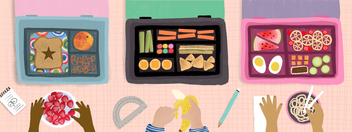 Lunch Geometry by Neely Daggett