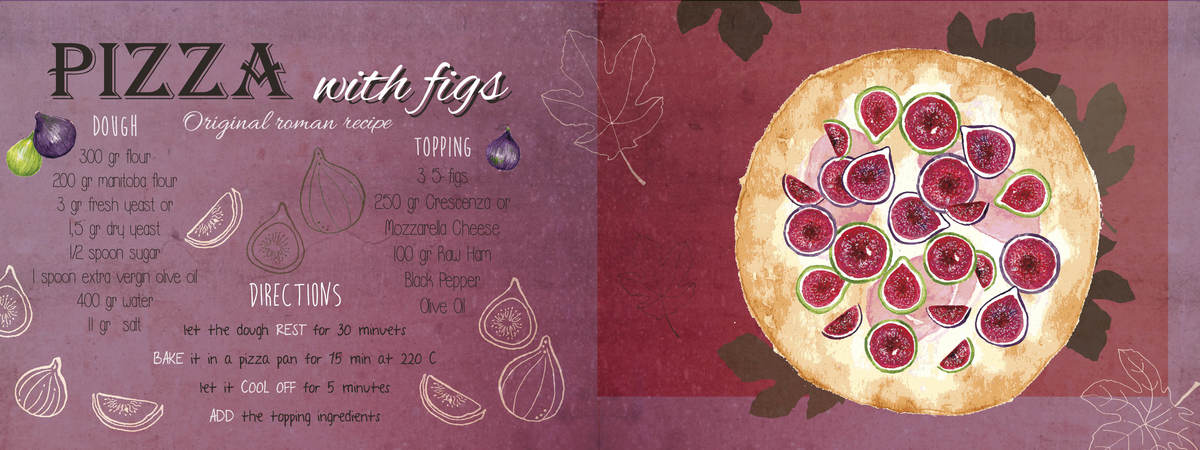Pizza with figs by Giordy