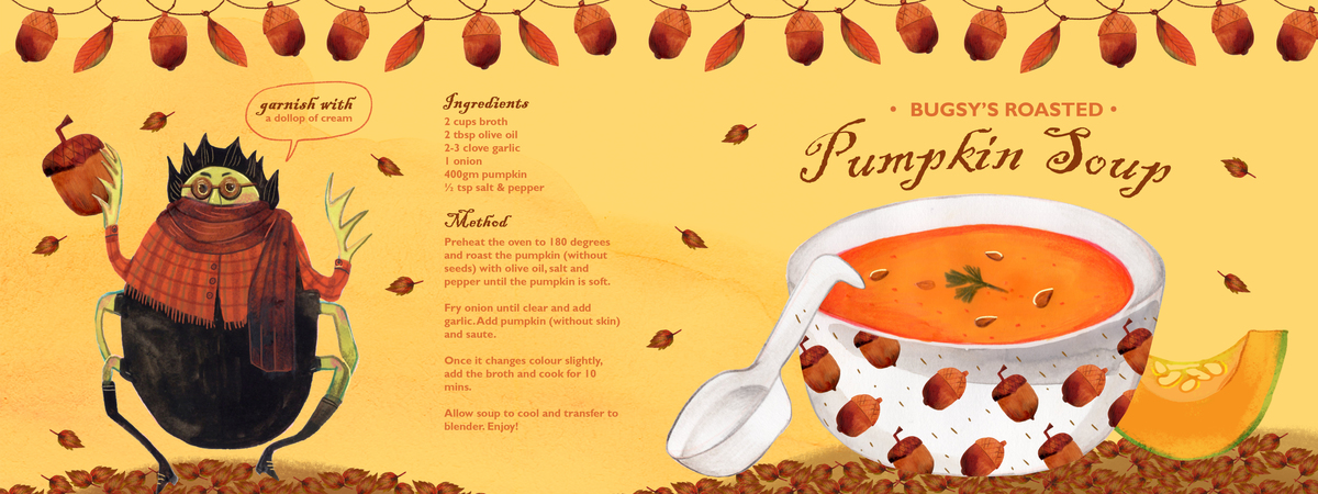 Roasted Pumpkin Soup by Shruti Prabhu