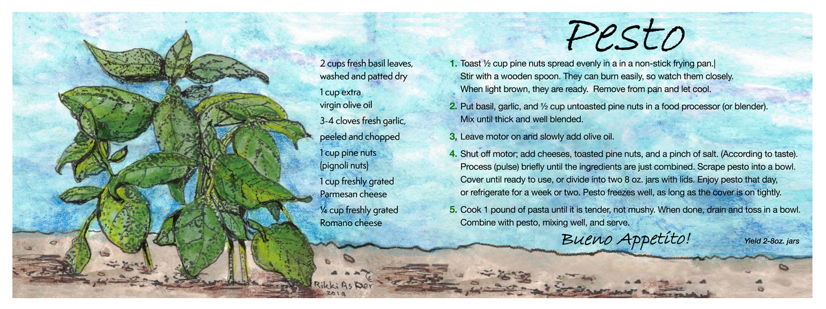 Pesto by Rikki Asher