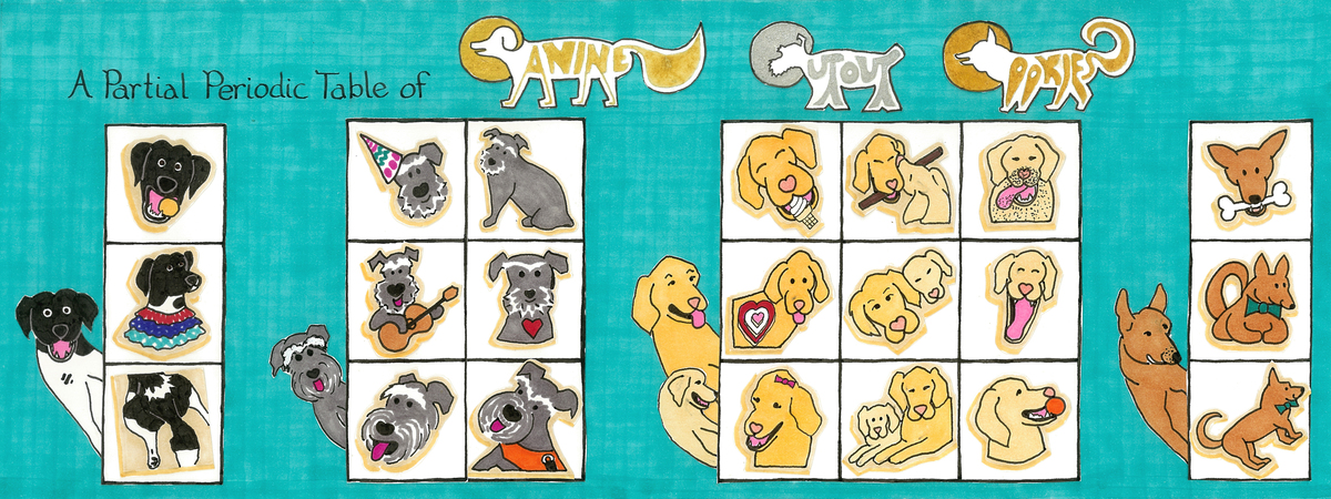 Canine Cutout Cookies by Gina M. Brown