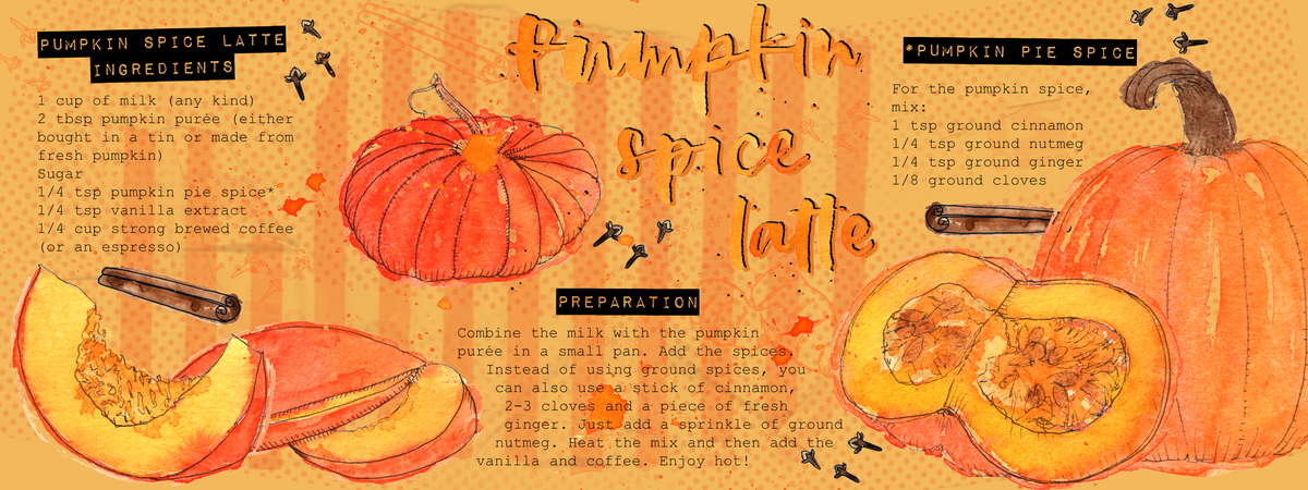 Pumpkin Spice Latte by Caroline Christen