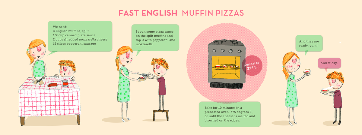 Fast English Muffin Pizzas by Marloes de Vries