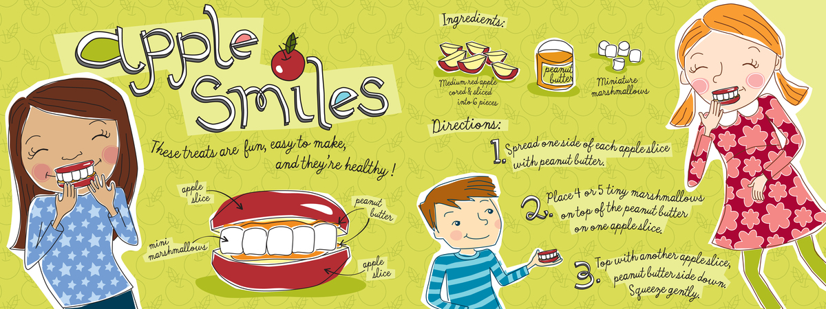 Apple Smiles by Tracy Mattocks