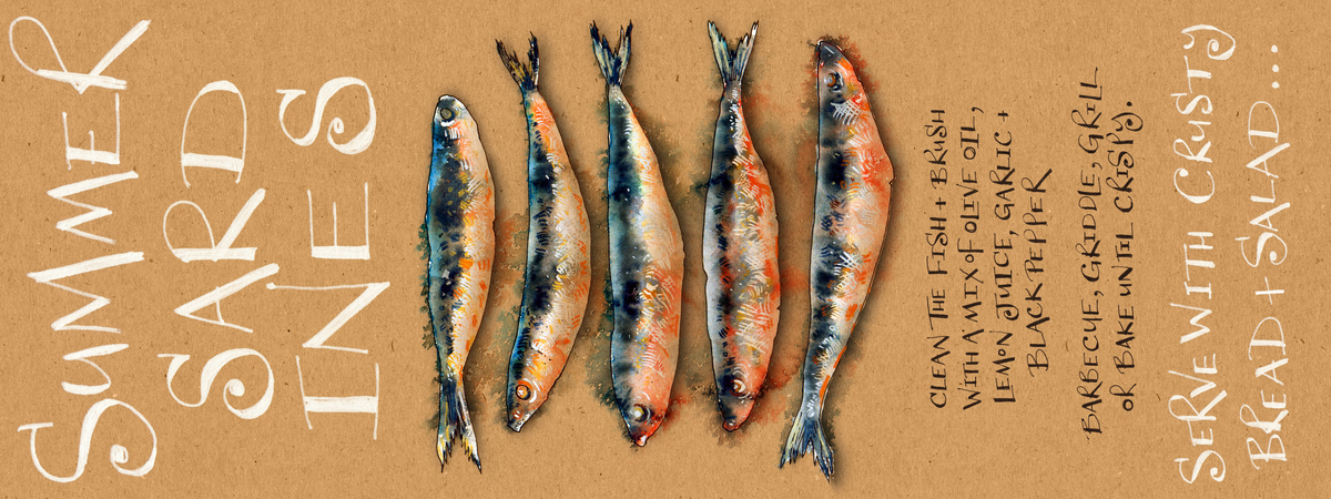 Summer Sardines by Martin Thompson