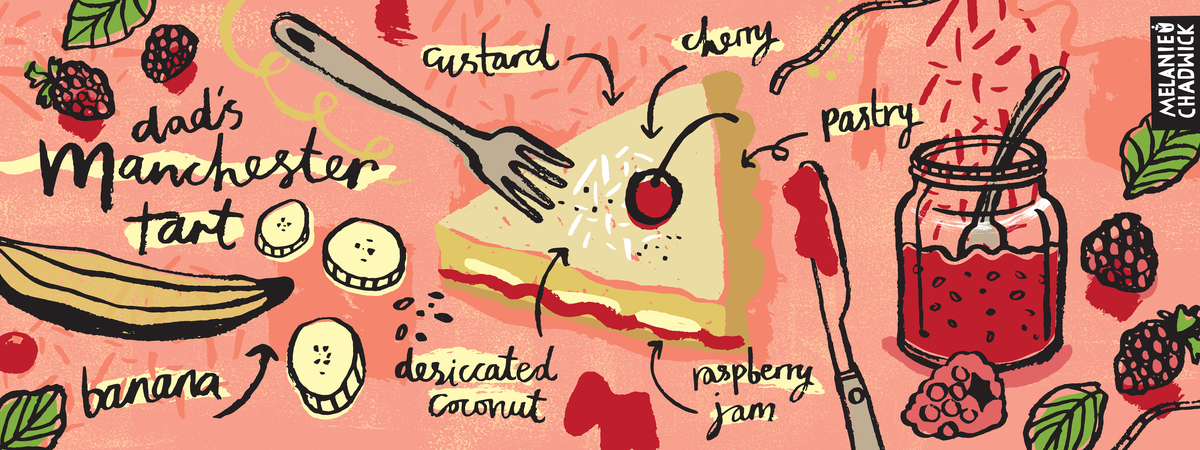 Dad's Manchester Tart by Mel Chadwick