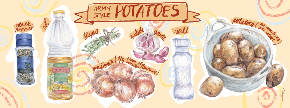 Army Style Potatoes by Katariina Purru