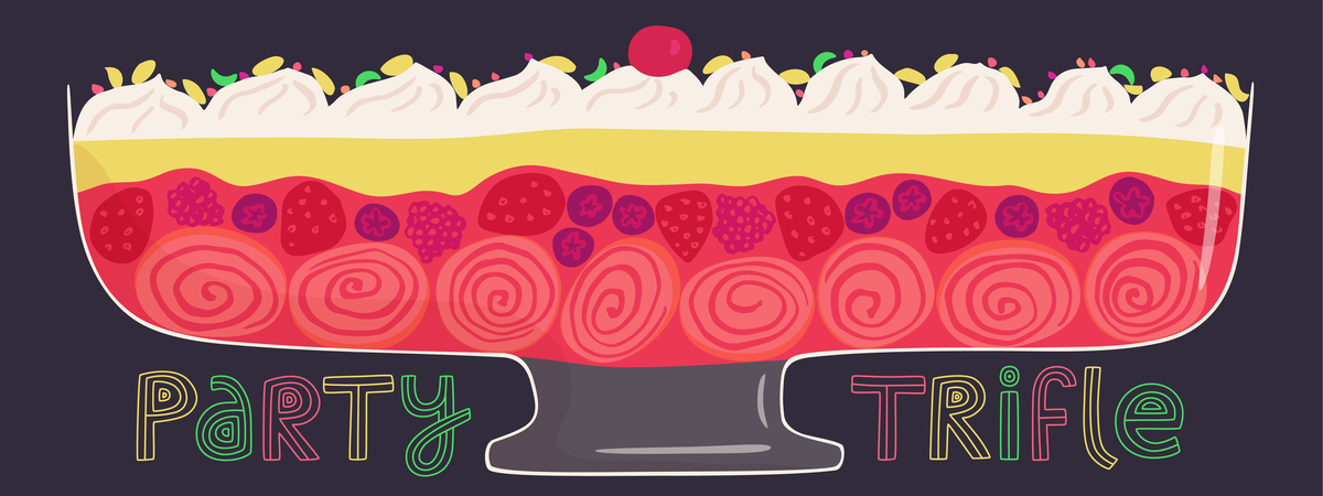 Party Trifle by Sue Gibbins
