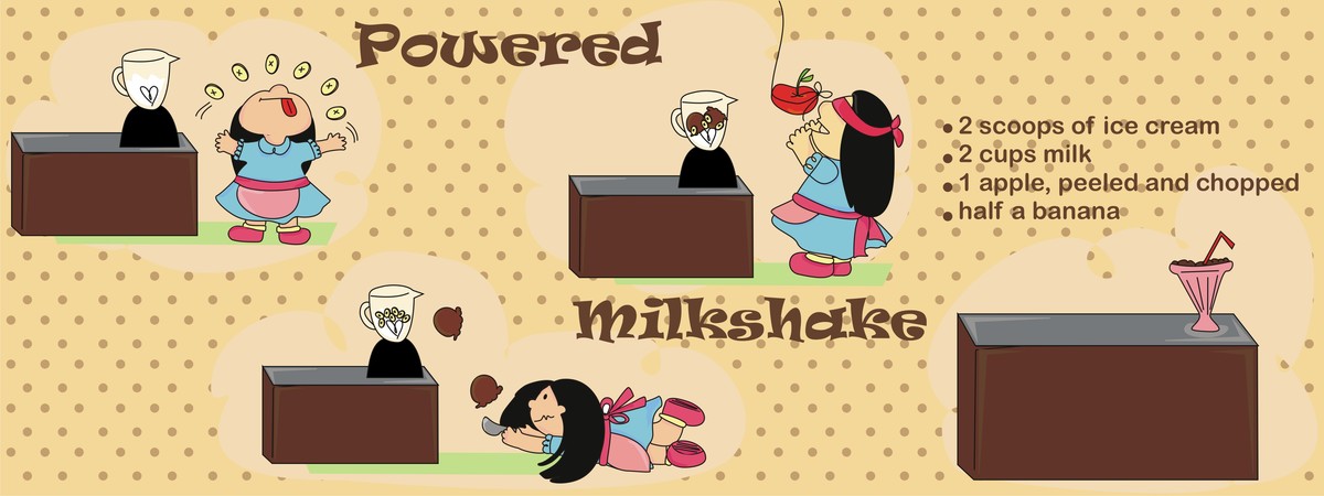 Powered Milkshake by Sabrina Abreu
