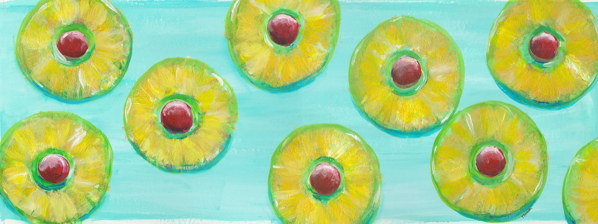 Jellied Pineapple Rings by Treava Pegg