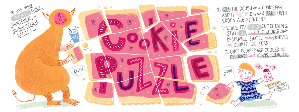 Cookie Puzzle by Adela Kang