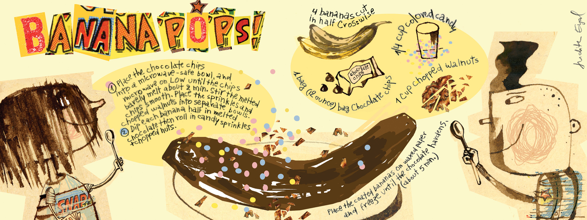 Banana Pops by Judith Eyal