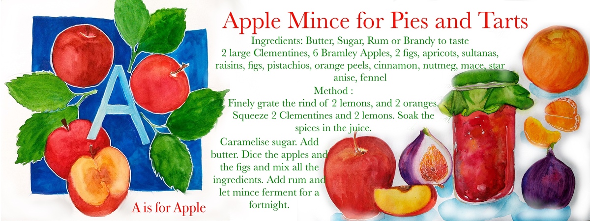 Apple Mince for Tarts and Pies by Chronicles of the Broken Nib
