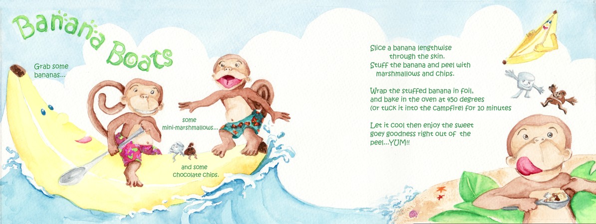 Banana Boats by Christine Vervoort Galisa
