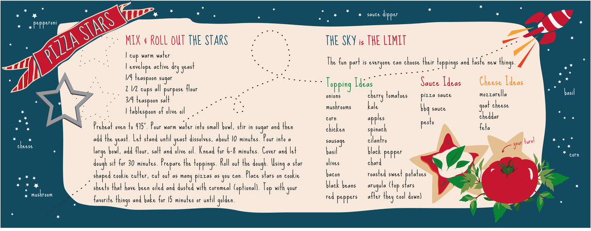 Pizza Stars by Laura Oster