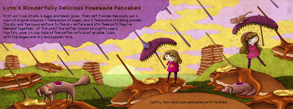 Lynn's Wonderfully Delicious Homemade Pancakes by Stephanie Kunze