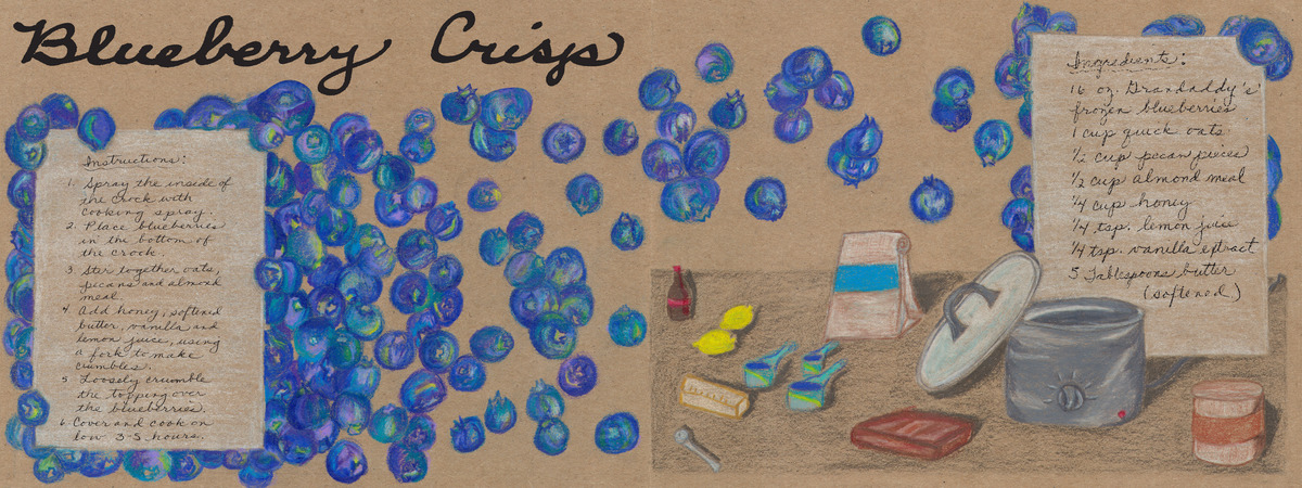 Blueberry Crisp by RC