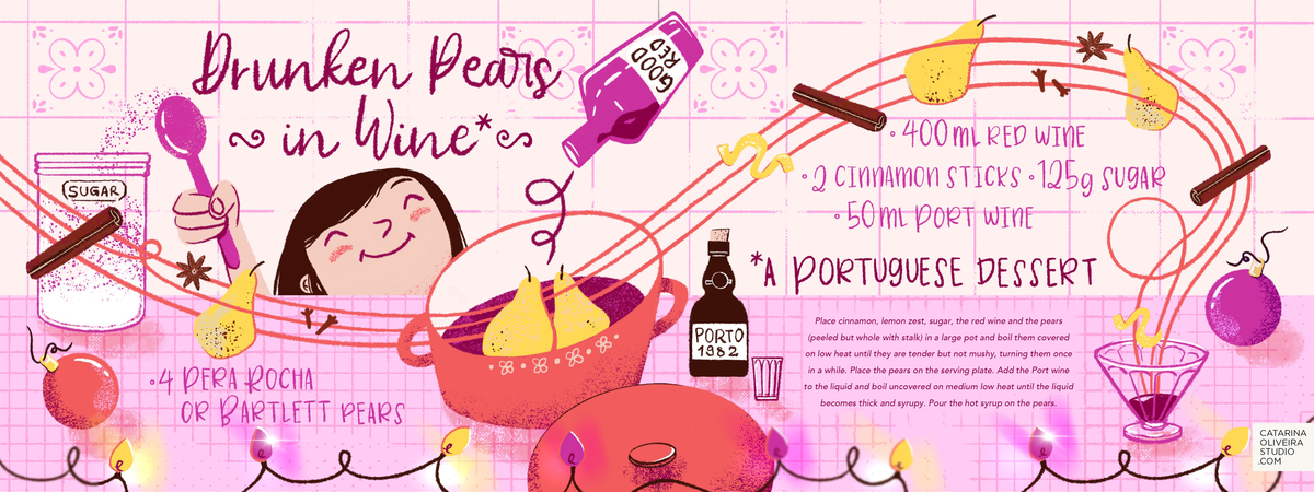 Drunken Pears - smells of Christmas by Catarina Oliveira