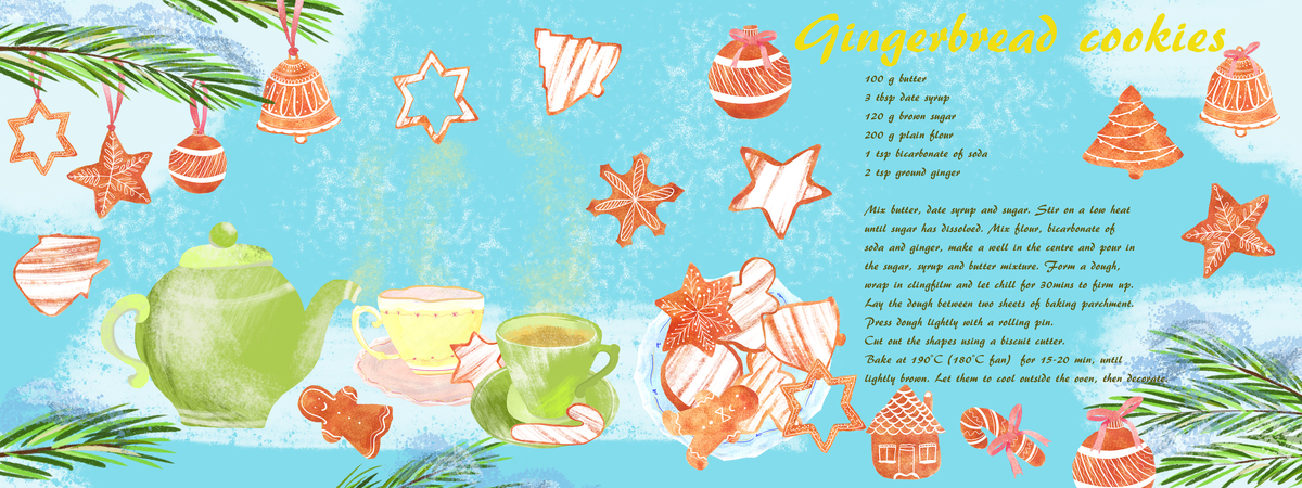 Gingerbead cookies by Tanya Amos