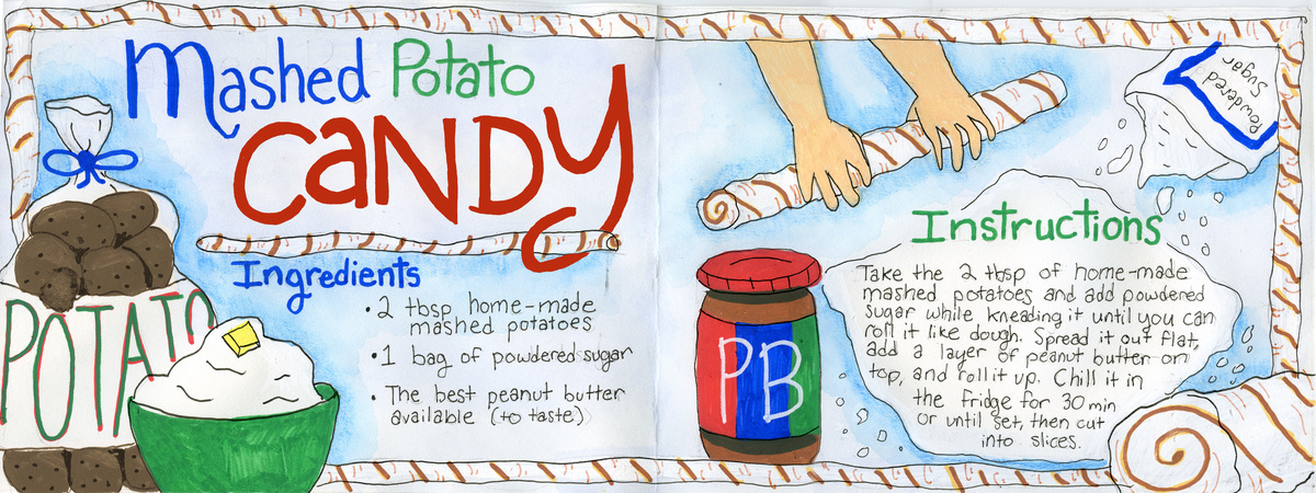 Mashed Potato Candy by artistrayne42